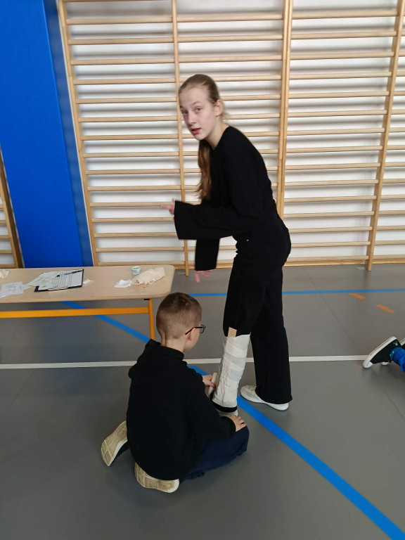 Projekt Mądrze-Technicznie- Bezpiecznie w SP w Wilanowie