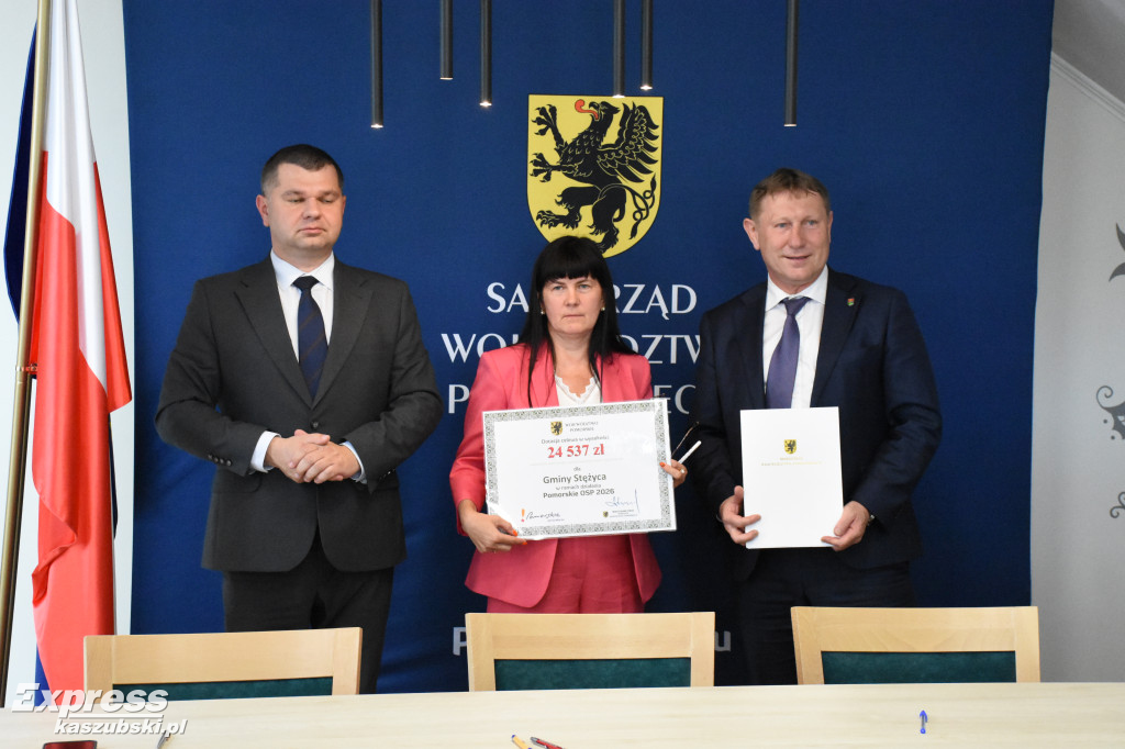 Podpisano umowy na dofinansowanie sprzętu dla OSP