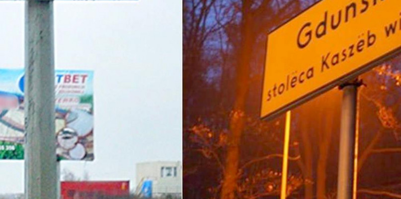 Prezydent Gdańska obiecuje: tablice z napisami "stolica Kaszub" zostaną zmienione
