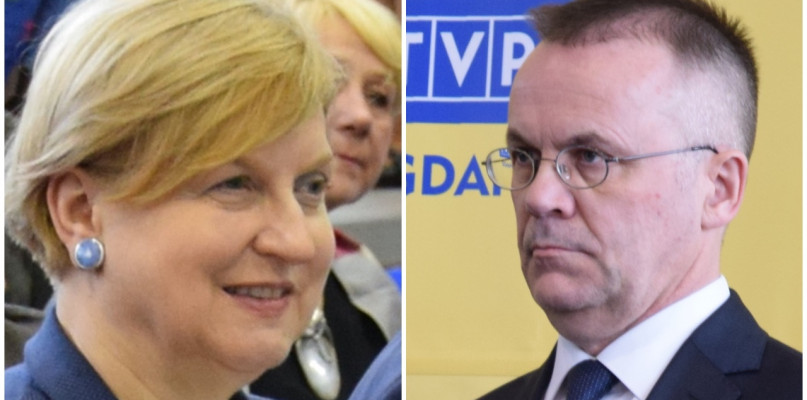 Anna Fotyga, Jarosław Sellin. fot.M.Dzienisz