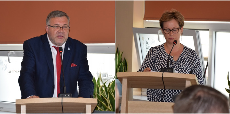 Mieczysław Grzegorz Gołuński i Mirosława Bobkowska. fot. Magda Dzienisz