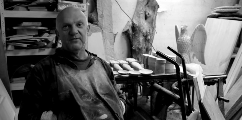 Mściszewice. Nie żyje Czesław Birr, znany kaszubski rzeźbiarz