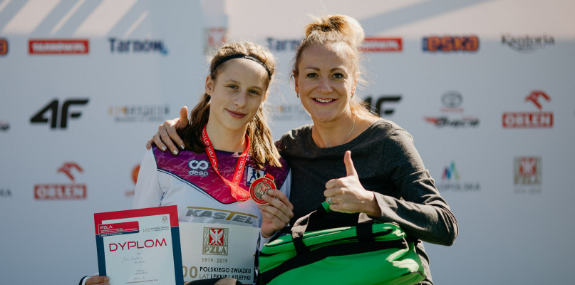 Julia Gruchała z Goręczyna Mistrzynią Polski młodziczek!