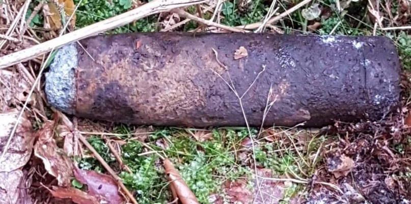 Czytelnik znalazł niewybuch w lesie. Co robić, gdy znajdziemy się w takiej sytuacj