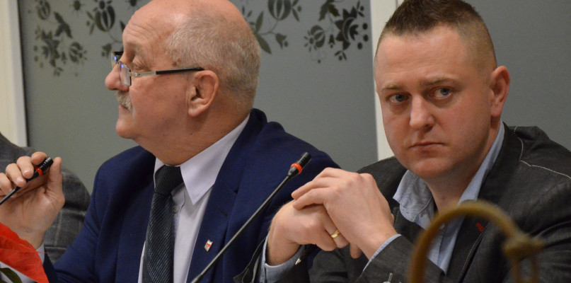 Radny Andrzej Pryczkowski (z lewej) i radny Andrzej Dawidowski. fot.archiwum/W.D.