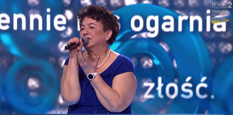 Danuta Kosowska z Somonina zaśpiewała w Szansie na Sukces!