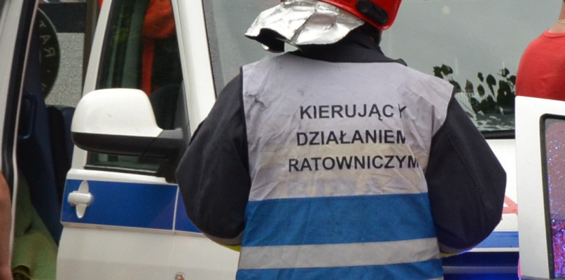 Kartuzy. Ktoś rozpylił gaz w markecie. Ewakuowano klientów i pracowników