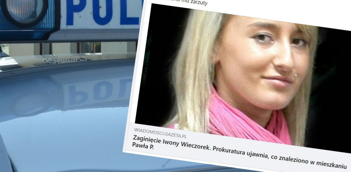 Policja weszła do domu koło Żukowa. W tle sprawa zaginięcia Iwony Wieczorek