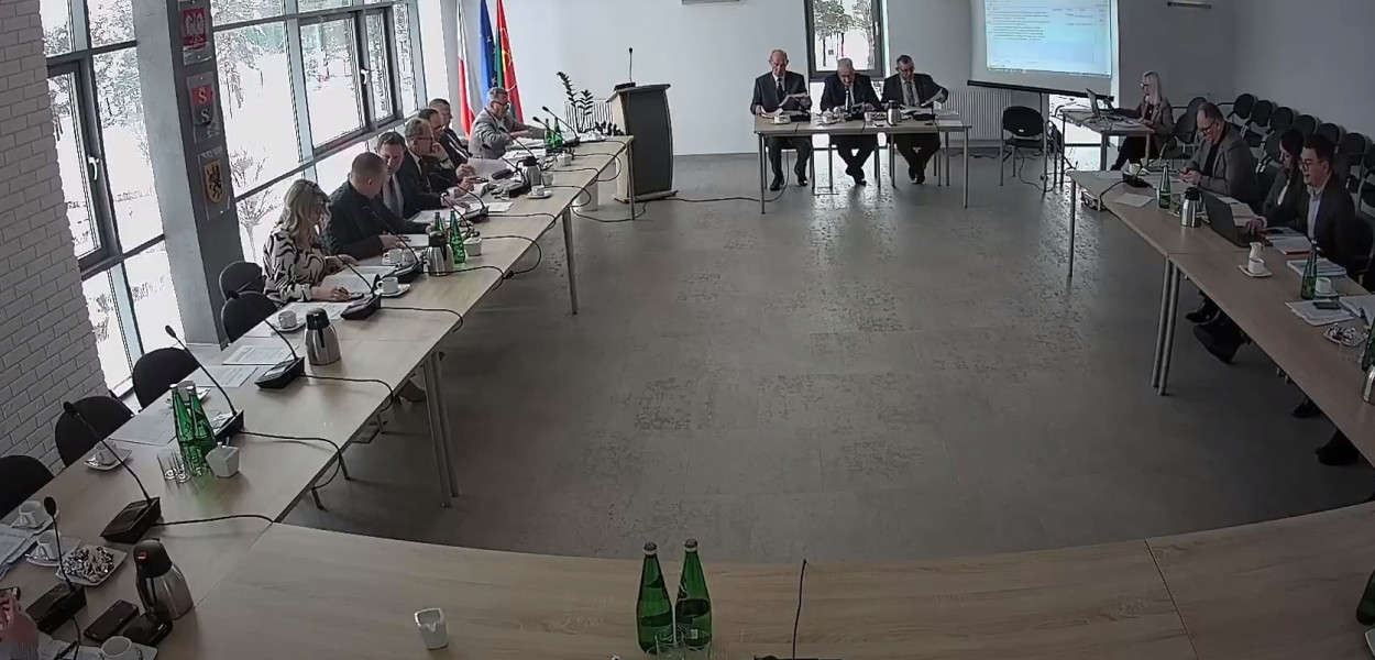 fot.screen/Gmina Chmielno Sesja Rady