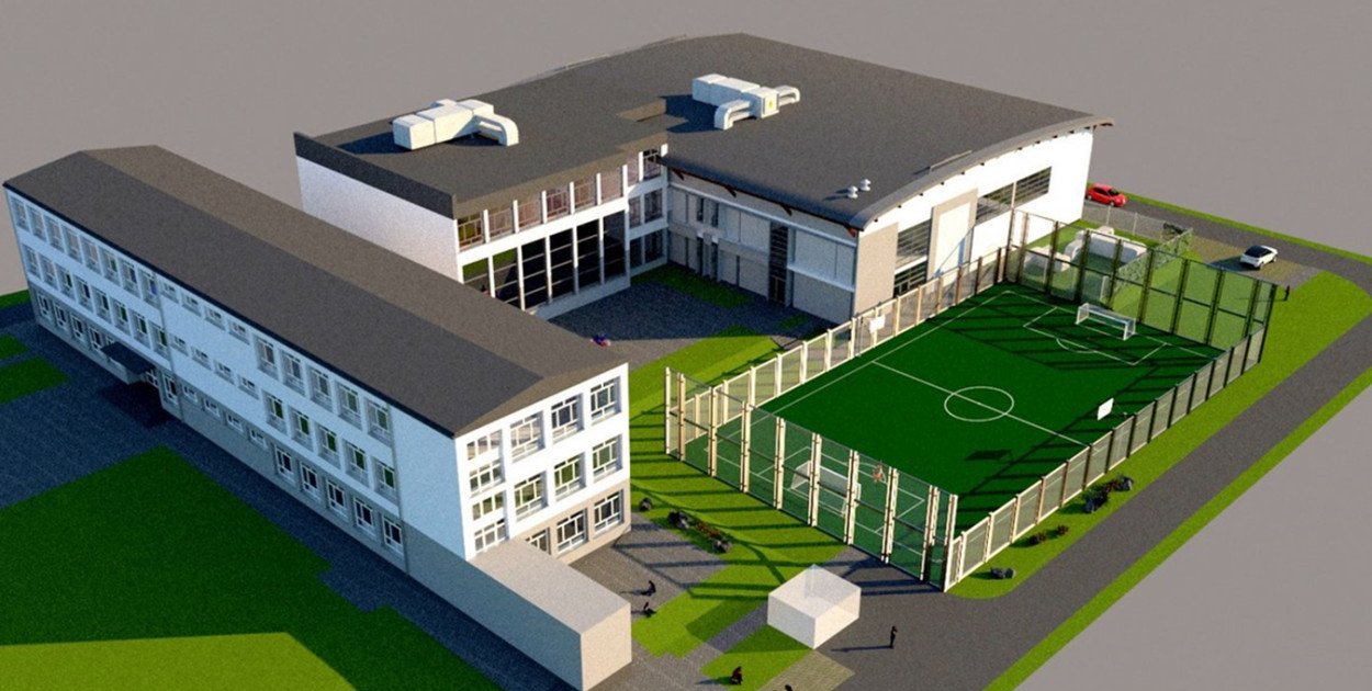 Kartuzy. Za 29 mln zł PB Górski wybuduje halę sportową przy SP nr 2