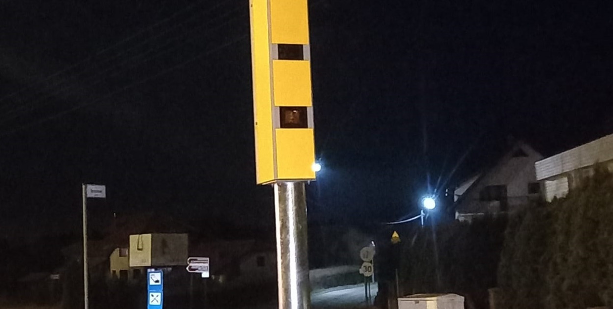 Jeden z supernowoczesnych fotoradarów stanął w Egiertowie