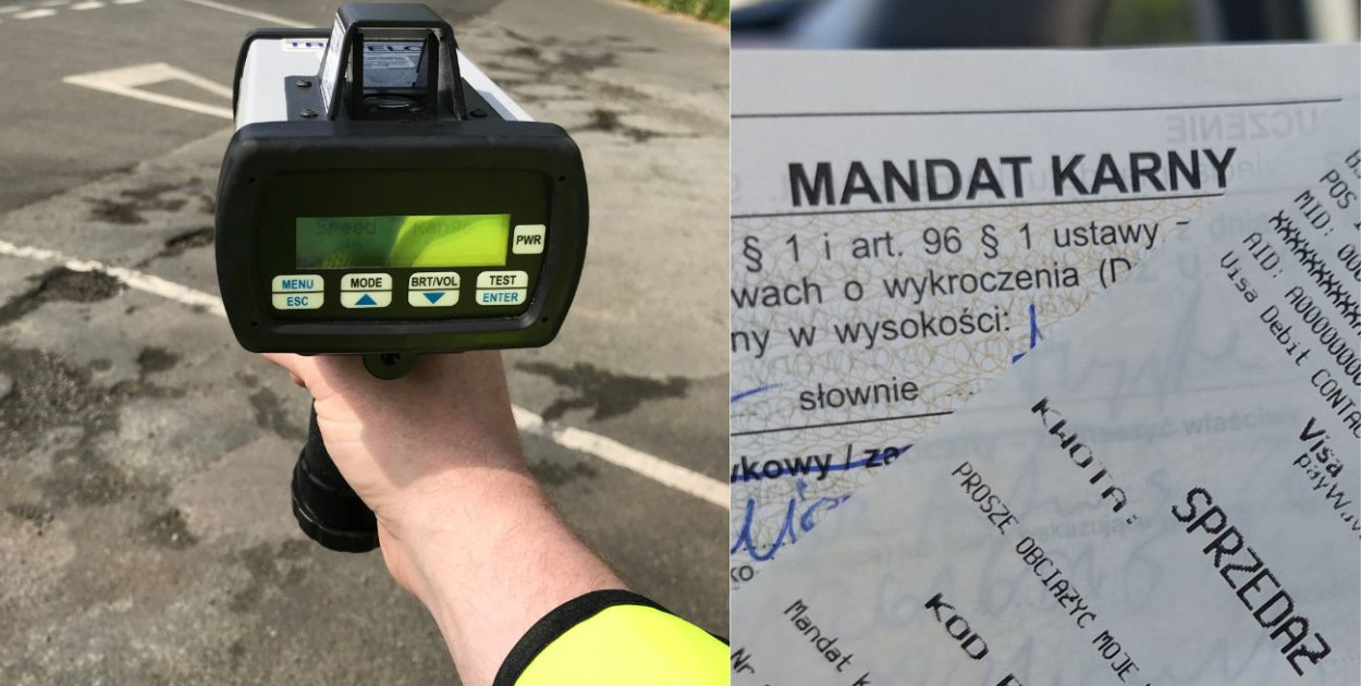 Policyjna "suszarka" namierzyła pędzącą 21-latkę. Kobieta straciła prawko