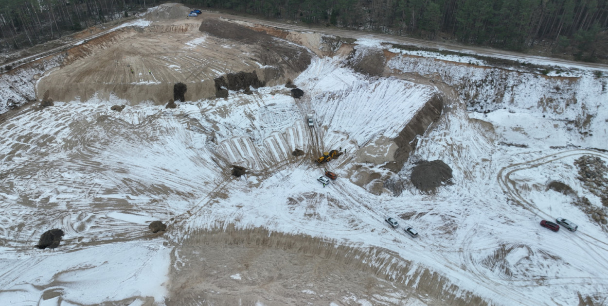 Sulęczyno. Milionowa kara dla właściciela żwirowni. Co było pod ziemią?