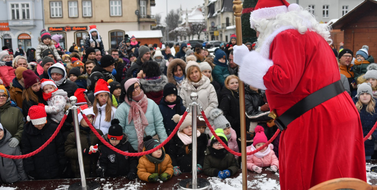 Kartuzy. Najmłodsi mieli okazję spotkać się z Mikołajem