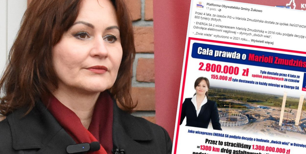 Żukowo. Ostre starcie w kampanii. Zmudzińska: podejmę kroki prawne