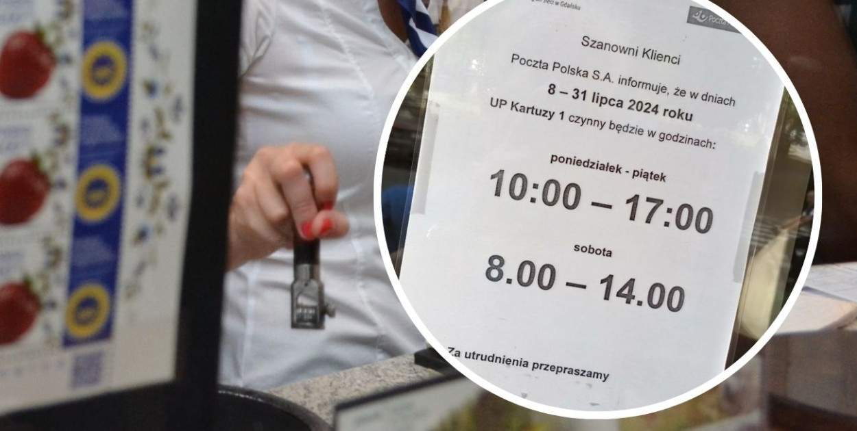 Kartuzy. Poczta nadal czynna w niestandardowych godzinach