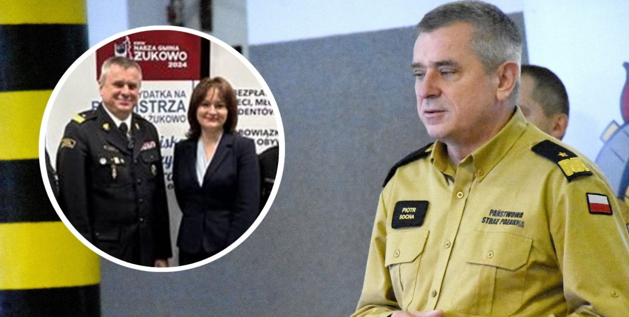 Były komendant wojewódzki PSP dostał posadę w UG Żukowo