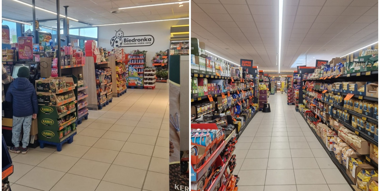 Przodkowo. Gryzonie zaatakowały Biedronkę. Było gruntowne sprzątanie