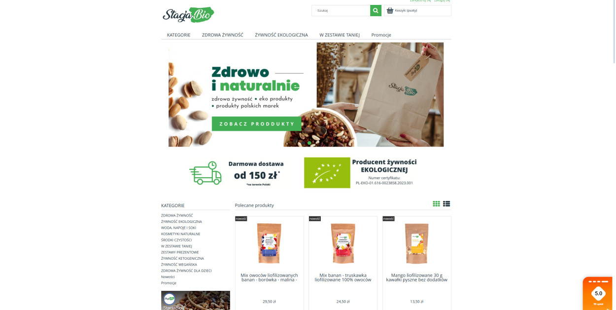 Dlaczego warto robić zakupy w sklepie ze zdrową żywnością?