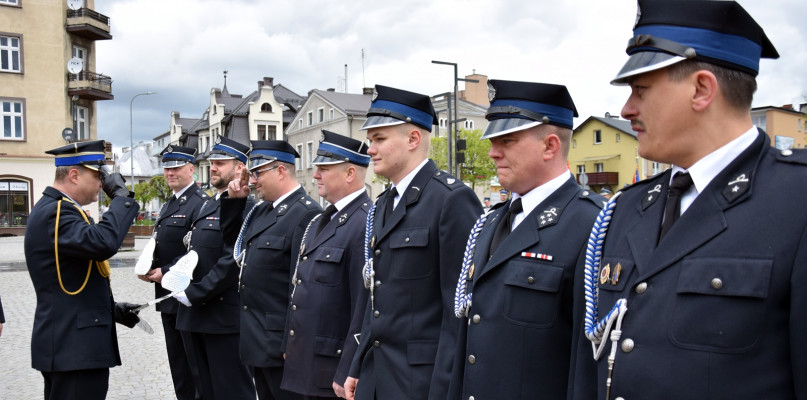 Strażacy, którzy brali udział w największej liczbie działań. fot. Magda Dzienisz