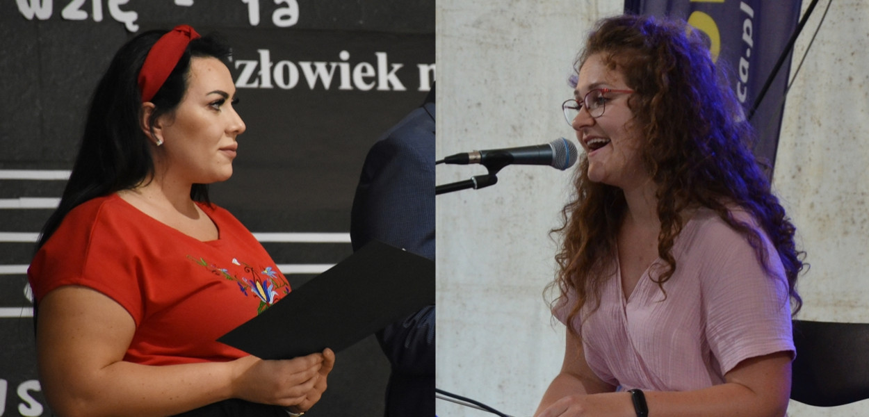 Karolina Stanowska (fot. W.D.) i Paulina Węsierska (fot. M.Dz.)