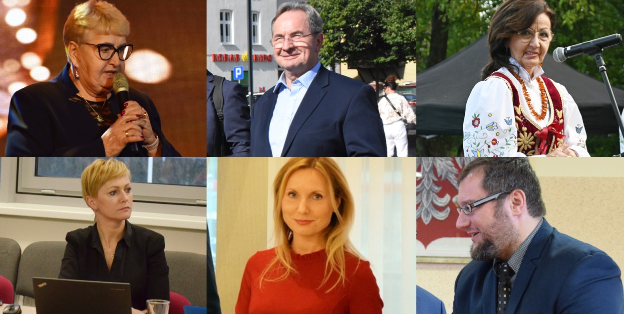 Henryka Krzywonos-Strycharska, Stanisław Lamczyk, Danuta Rek, Jolanta Wiercińska, Sylwia Laskowska-Bobula i Tomasz Fopke. fot. archiwum/red. 