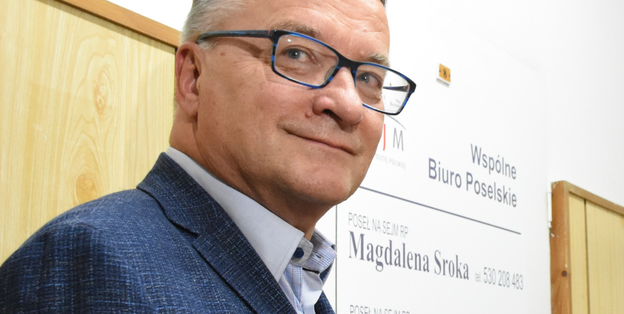 Poseł Marek Biernacki. fot.W.D.
