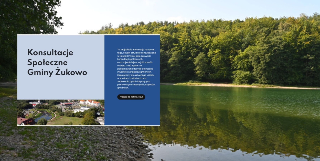 fot. archiwum/M.Dz., fot. screen z:https://zukowo.wdialogu.pl/konsultacje