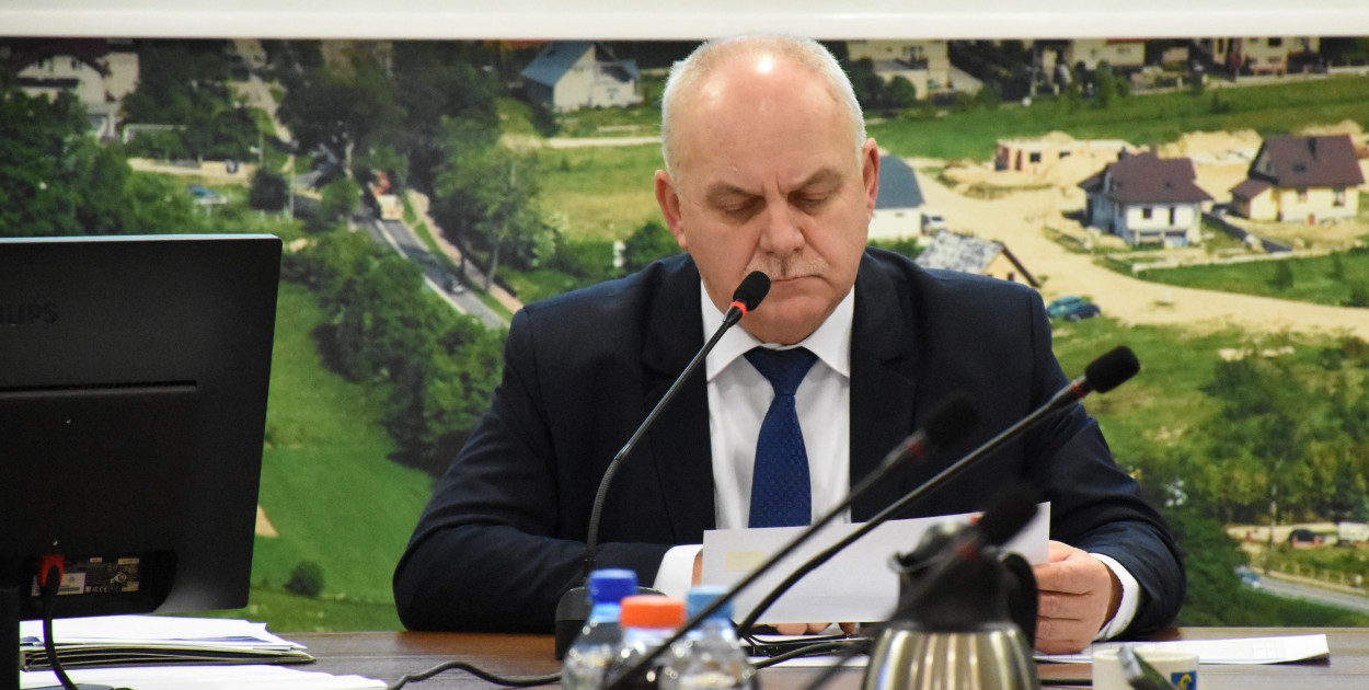 Mirosław Kuczkowski, wójt gm. Sierakowice. fot.W.D.