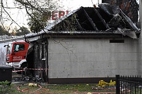 Pożar budynku Urzędu Skarbowego w Kartuzach-29238