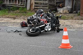 Wypadek motocyklistów w Borucinie-29863