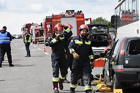 Ćwiczenia służb na nowym odcinku OMT-29875