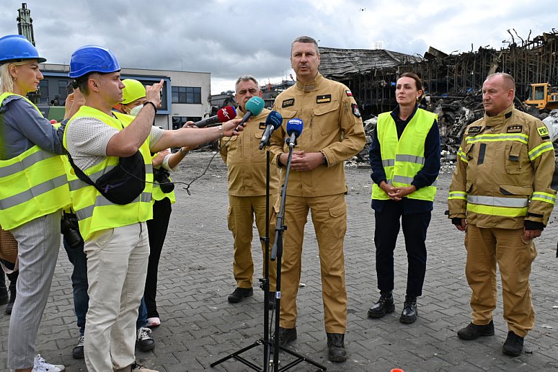 Minął tydzień od pożaru hali w Kawlach