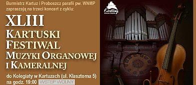 Kartuski Festiwal Muzyki Organowej i Kameralnej-310355