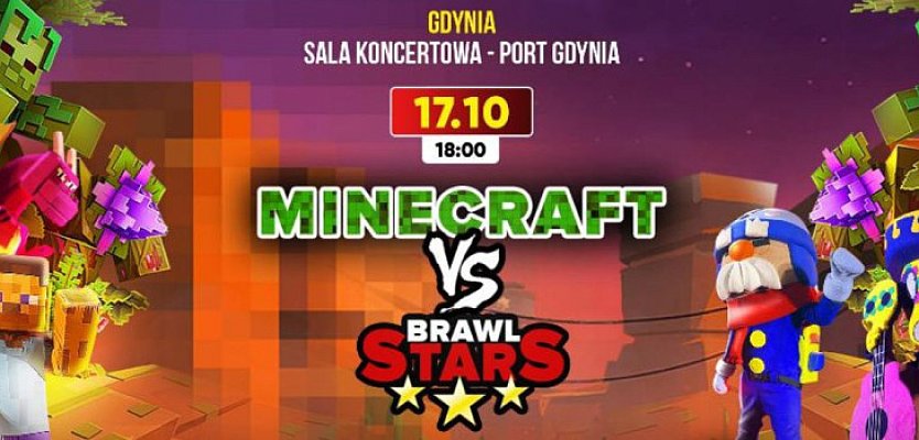Minecraft vs. Brawl Stars. Interaktywny spektakl
