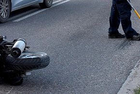 Zablokowana jest DK20 między Miastkiem a Bytowem. Zginął motocyklista-66794