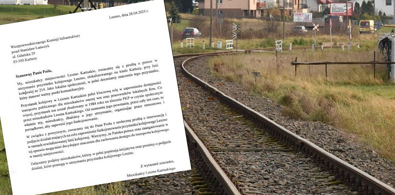 Mieszkańcy apelują o utrzymanie przystanku w Lesznie Kartuskim - 66810