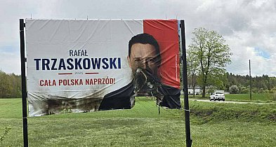 Oświadczenie burmistrza Kartuz ws. niszczenia banerów R. Trzaskowskiego-66826