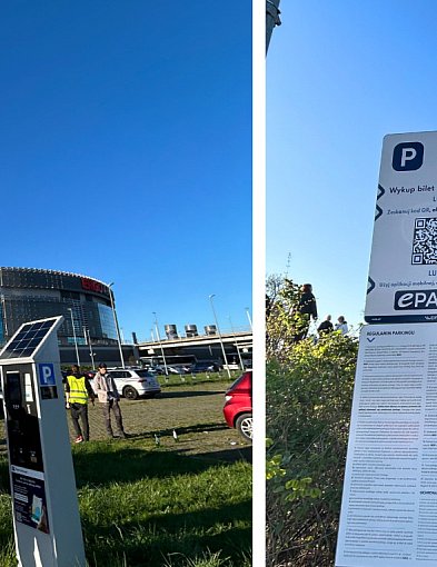 Nowe udogodnienia na parkingu przy Ergo Arenie - szybkie płatności QR -66903