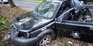 Egiertowo. Rozbity samochód i boleśnie wysoki mandat-67043