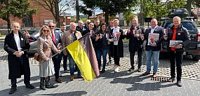 Chmielno, Kartuzy. Samorządowcy zachęcali do głosowania