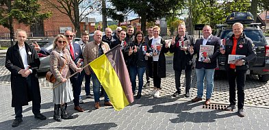 Chmielno, Kartuzy. Samorządowcy zachęcali do głosowania na Rafała Trzaskowskiego-67062