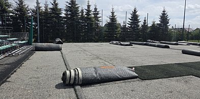 W Przodkowie trwa modernizacja orlika za prawie pół miliona złotych-67500