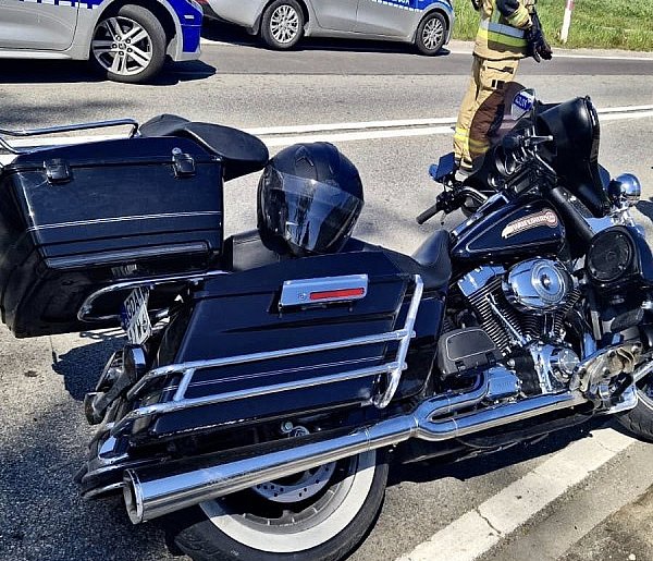 Miszewo. Zderzenie motocykla z samochodem osobowym-67550