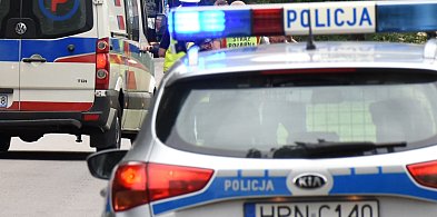 Dzierżążno. Zderzenie motocykla z osobówką-68028