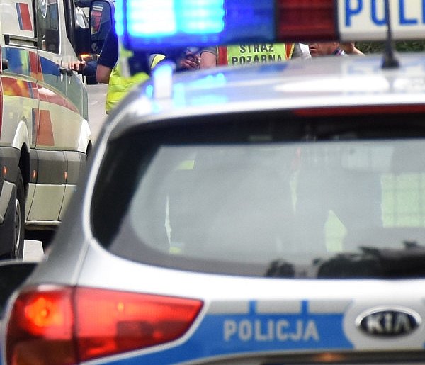 Dzierżążno. Zderzenie motocykla z osobówką-68028