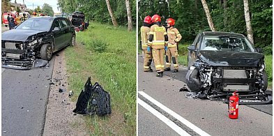 Banino. Zderzenie trzech pojazdów. Sprawca ukarany mandatem-68623