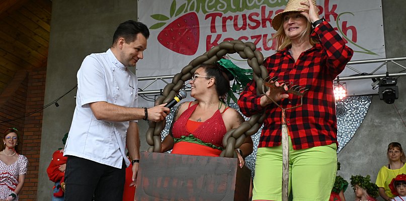 Chmielno. Ogromne zainteresowanie Festiwalem Truskawek Kaszubskich - 68851