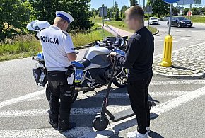 Region. Skontrolowano wielu użytkowników hulajnóg elektrycznych-69009