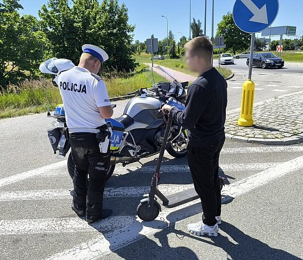 Region. Skontrolowano wielu użytkowników hulajnóg elektrycznych-69009